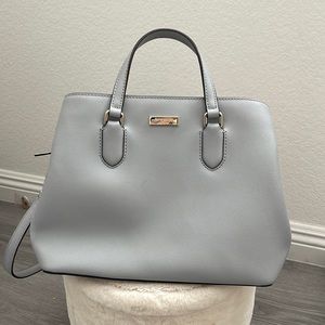 Grey Kate Spade Purse